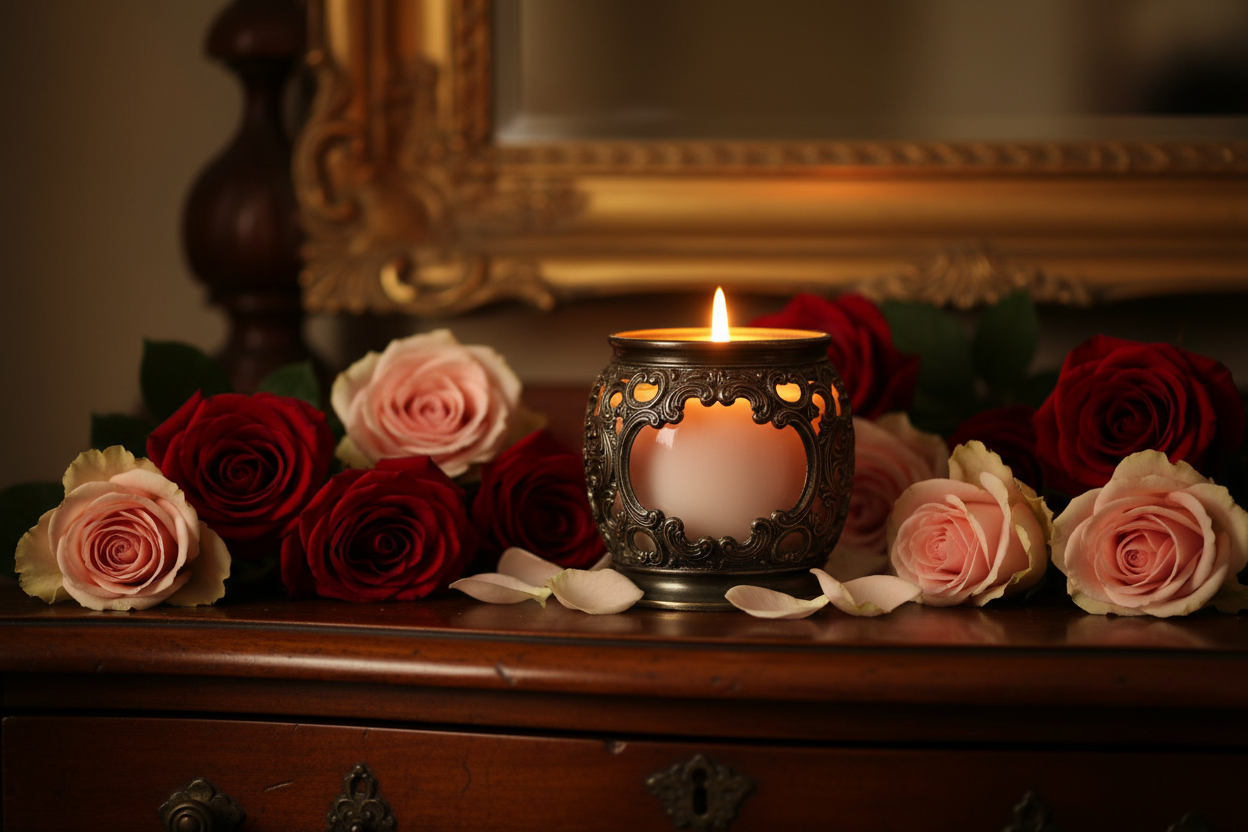 Rose de Bulgarie Candle